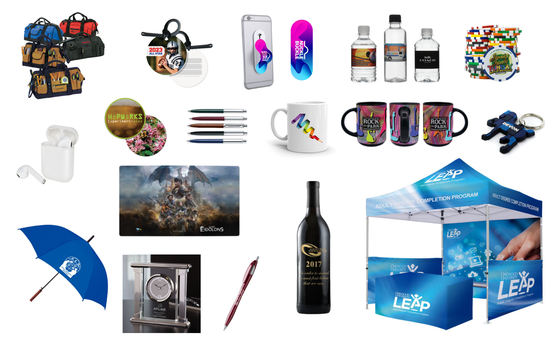 Custom Promotional Products - Examples for Your Business