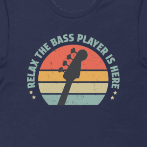 Relax the Bass Player is Here Men's Premium Tee