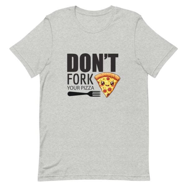 Don't Fork Your Pizza Men's Premium Tee - Image 3