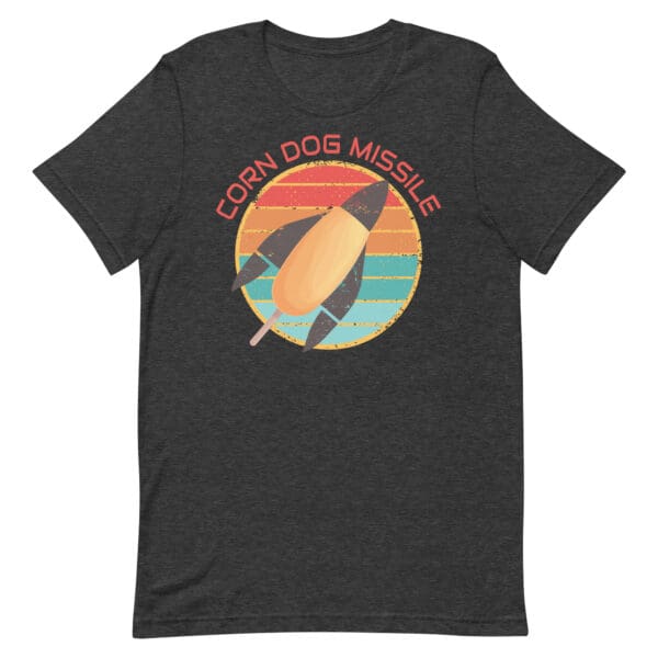 Corn Dog Missile Men’s Premium Tee - Image 4