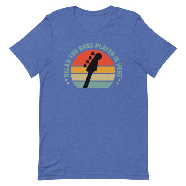 Relax the Bass Player is Here Men's Premium Tee - Image 9