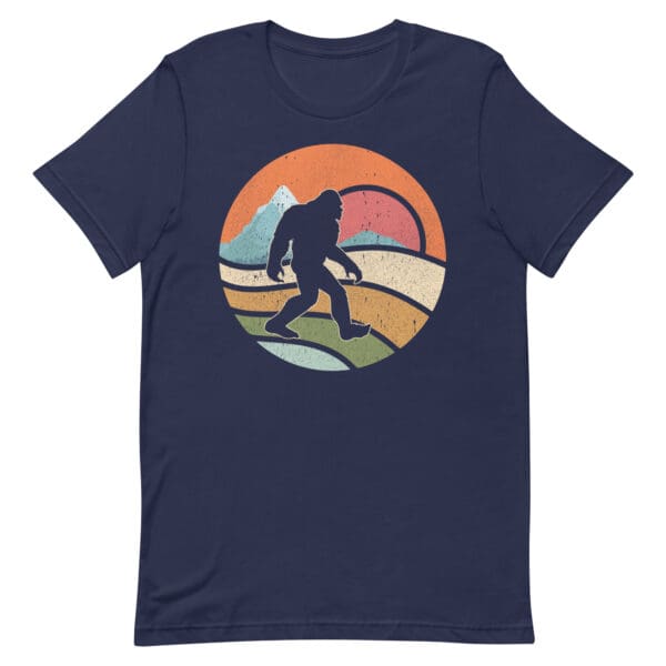 Retro Bigfoot Men's Premium Tee - Image 2
