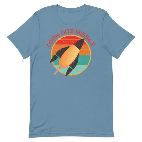 Corn Dog Missile Men’s Premium Tee - Image 6