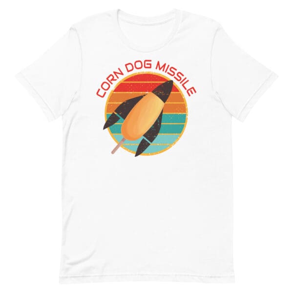 Corn Dog Missile Men’s Premium Tee - Image 8