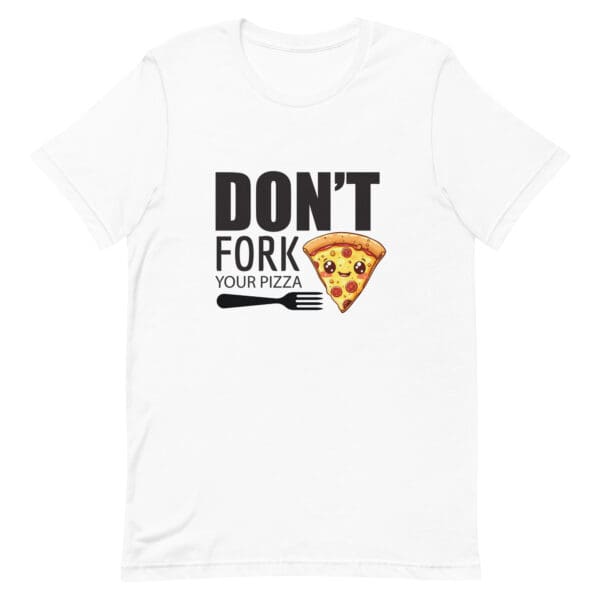 Don't Fork Your Pizza Men's Premium Tee - Image 9