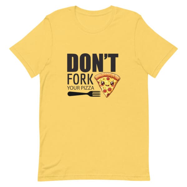 Don't Fork Your Pizza Men's Premium Tee - Image 5