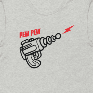 Pew Pew Scifi Nerd Men's Premium Tee
