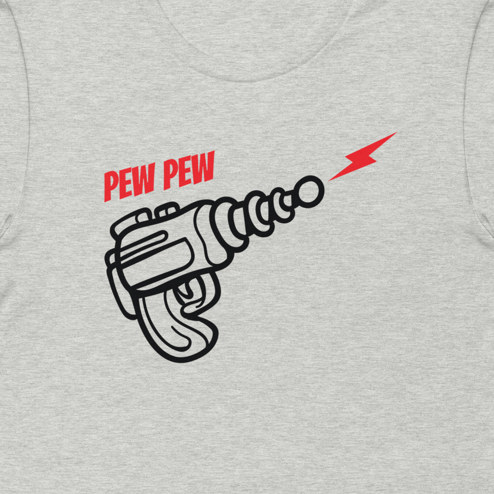 Pew Pew Scifi Nerd Men’s Premium Tee