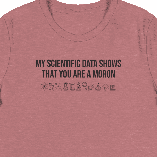 My Scientific Data Moron Women's Premium Tee