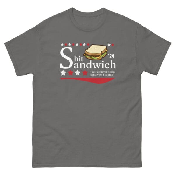Vote for Shit Sandwich 2024 Men's Premium Tee - Image 4