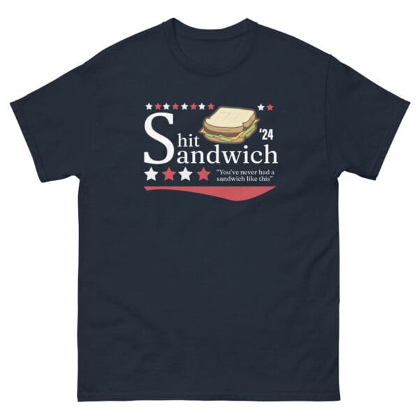 Vote for Shit Sandwich 2024 Men's Premium Tee - Image 3