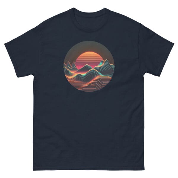 Synthwave Men's Premium Tee - Image 3