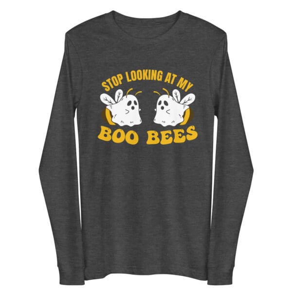 Stop Looking at my Boo Bee's Women's Long Sleeve T-Shirt - Image 6