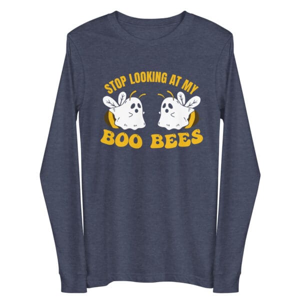 Stop Looking at my Boo Bee's Women's Long Sleeve T-Shirt - Image 7