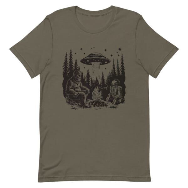 Intergalactic Camping Trip Men's Premium Tee - Image 5