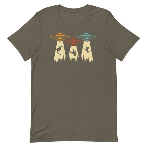 I'm a Believer UFO Men's Premium Tee - Image 7