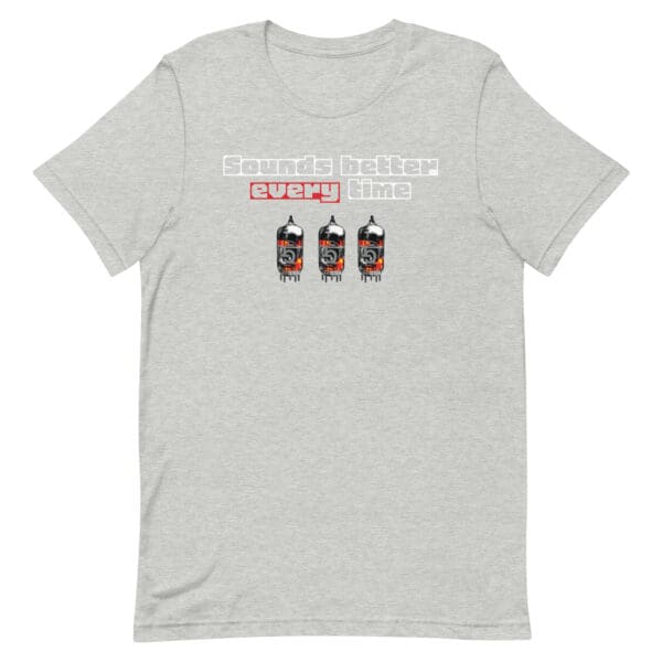 Sounds Better Every Time (Preamp Tubes) Men's Premium Tee - Image 3