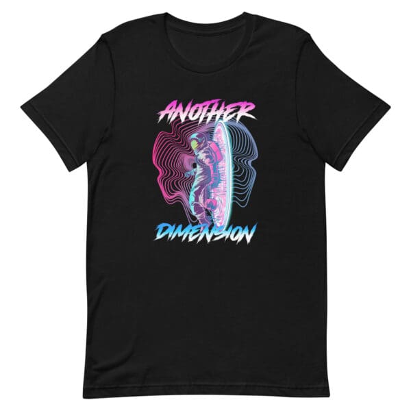 Another Dimension Synthwave Men's Premium T-shirt - Image 3