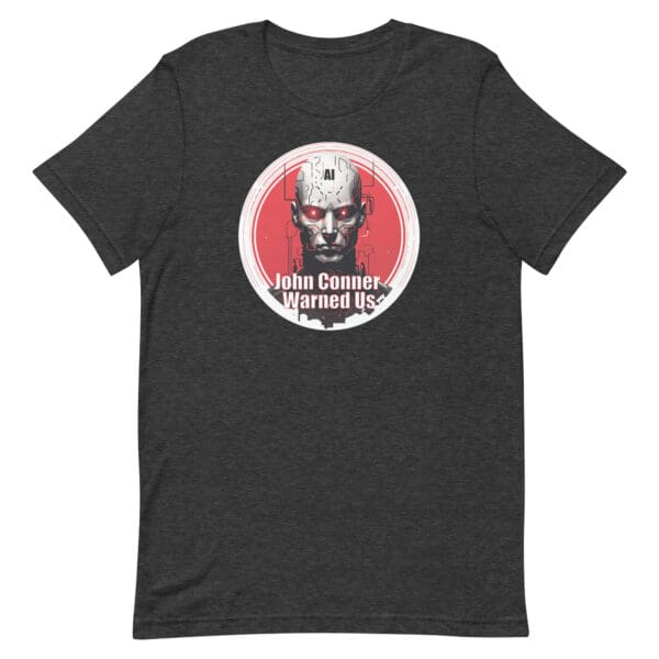 AI Warning Men's Premium Tee - Image 5