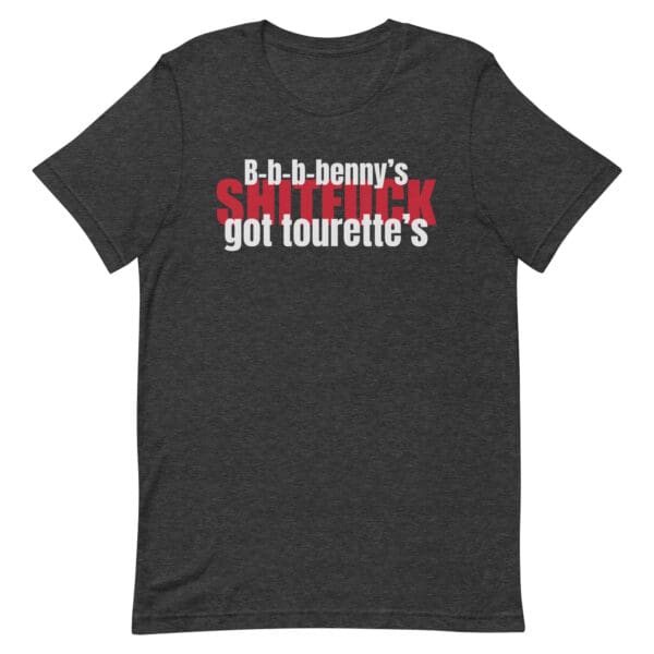 B-b-b-b-benny's Got Tourette's Men's Premium T-Shirt - Image 4