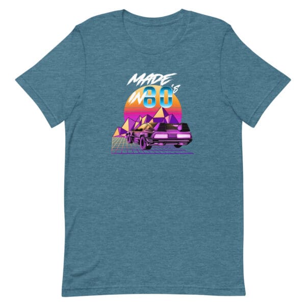Made in 80's Delorean Men's Premium T-shirt - Image 6