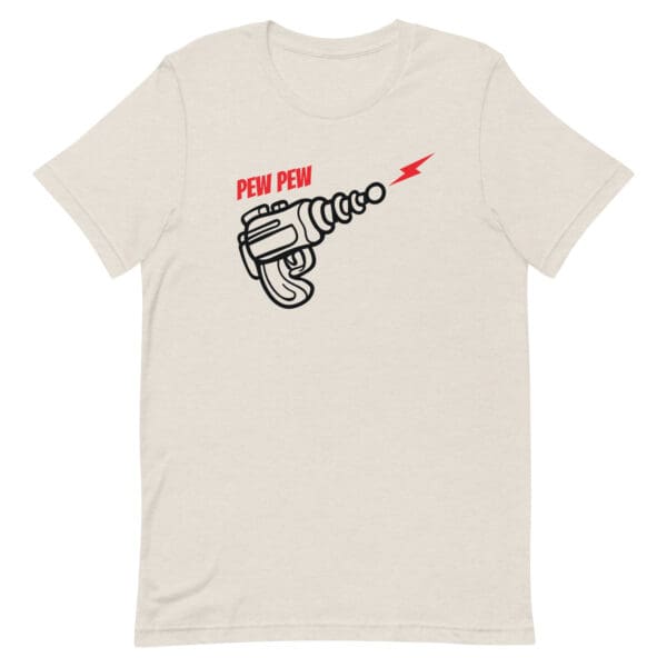 Pew Pew Scifi Nerd Men's Premium Tee - Image 4