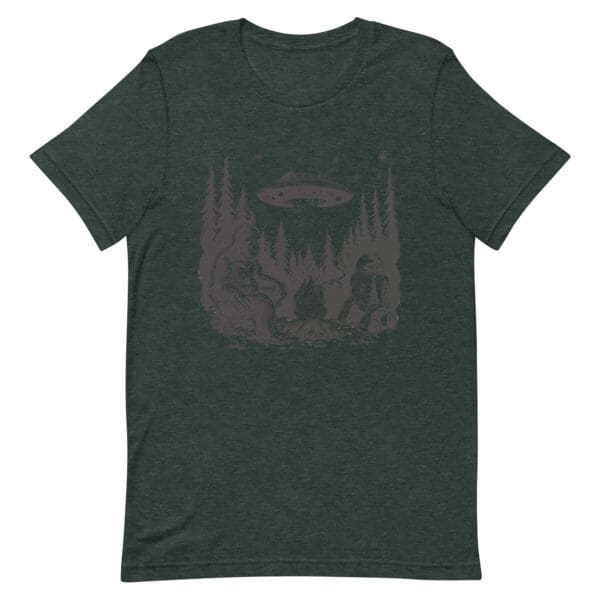 Intergalactic Camping Trip Men's Premium Tee - Image 3