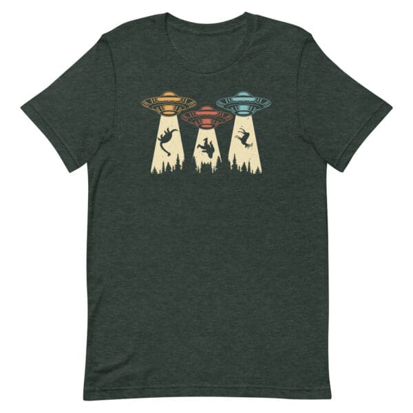 I'm a Believer UFO Men's Premium Tee - Image 4