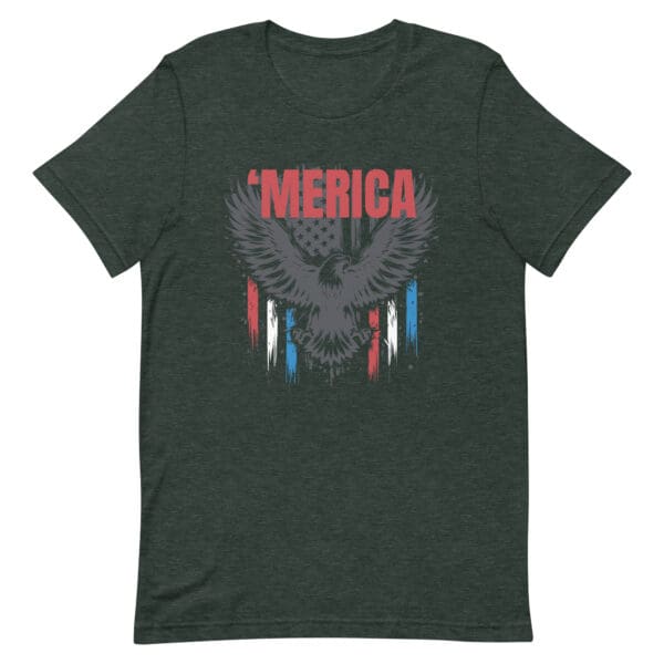 'Merica Patriotic Men's Premium Tee - Image 3
