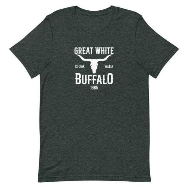 Great White Buffalo Kodiak Valley Men's Premium T-shirt - Image 3