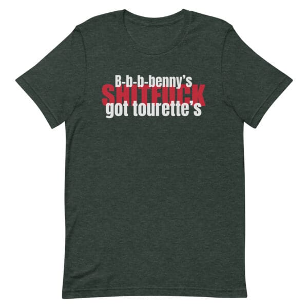 B-b-b-b-benny's Got Tourette's Men's Premium T-Shirt - Image 3