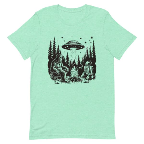 Intergalactic Camping Trip Men's Premium Tee - Image 10
