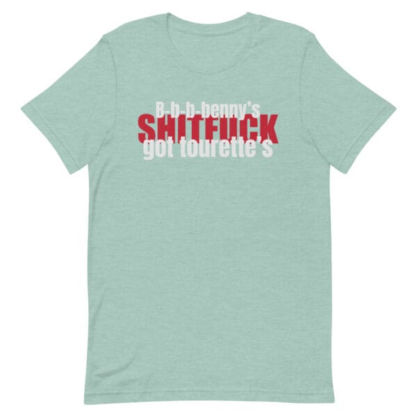 B-b-b-b-benny's Got Tourette's Men's Premium T-Shirt - Image 7
