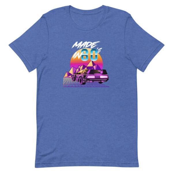 Made in 80's Delorean Men's Premium T-shirt - Image 7