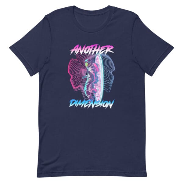 Another Dimension Synthwave Men's Premium T-shirt - Image 4