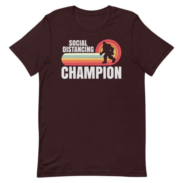Social Distancing Sasquatch Men's Premium Tee - Image 3