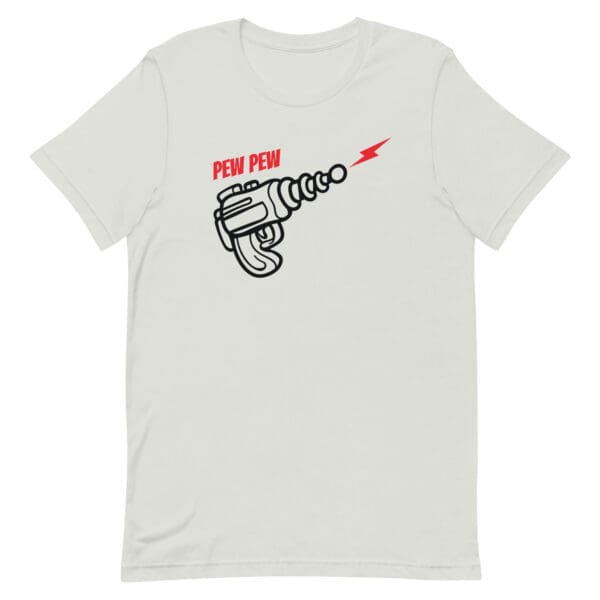Pew Pew Scifi Nerd Men's Premium Tee - Image 5