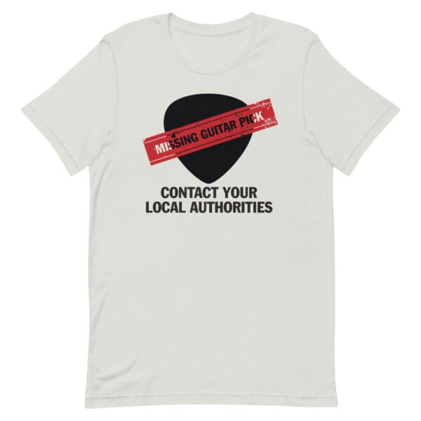 Missing Guitar Pick Call Authorities Men's Premium Tee - Image 6
