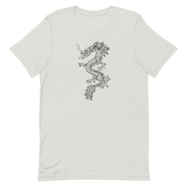 Chinese Dragon Men's Premium Neutral Tee - Image 6