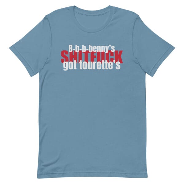 B-b-b-b-benny's Got Tourette's Men's Premium T-Shirt - Image 6