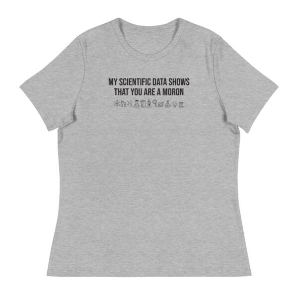 My Scientific Data Moron Women's Premium Tee - Image 4