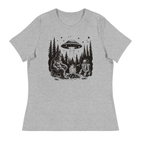 Intergalactic Camping Trip Women's Relaxed T-Shirt - Image 2