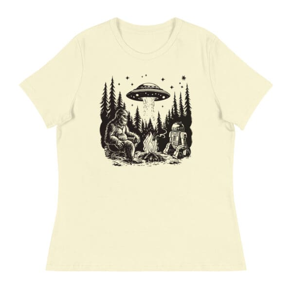 Intergalactic Camping Trip Women's Relaxed T-Shirt - Image 5