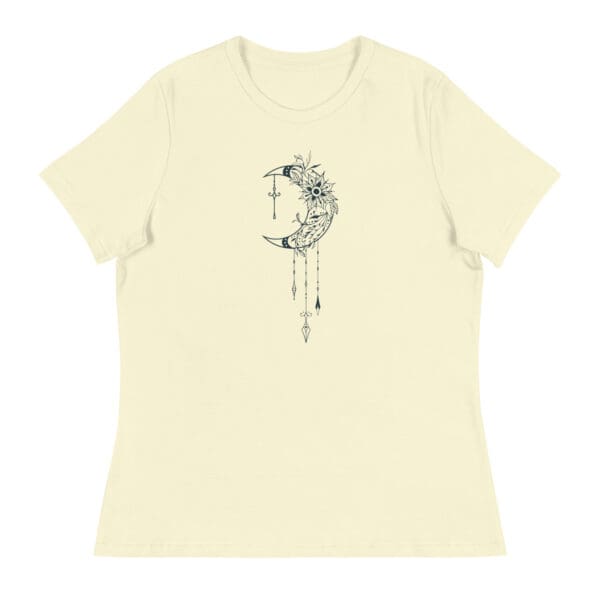 Mystical Moon Neutral Women's Relaxed T-Shirt - Image 8