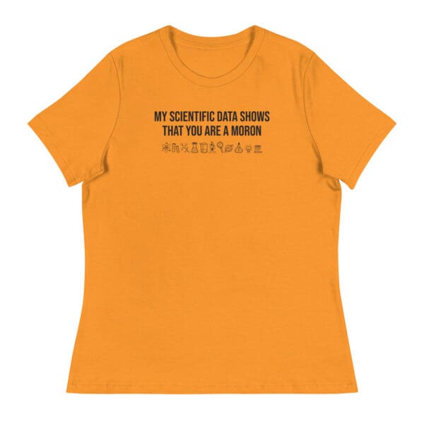 My Scientific Data Moron Women's Premium Tee - Image 2