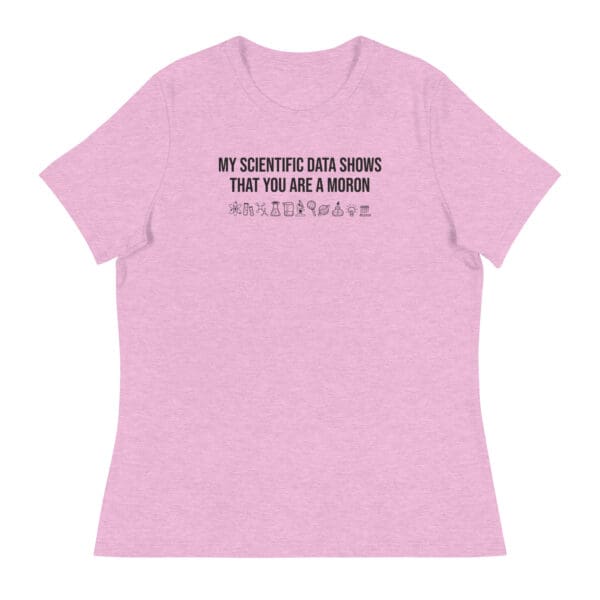 My Scientific Data Moron Women's Premium Tee - Image 6
