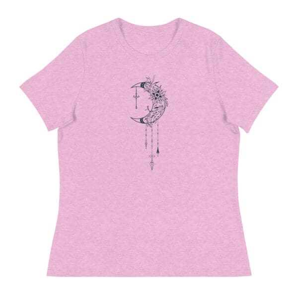 Mystical Moon Neutral Women's Relaxed T-Shirt - Image 5