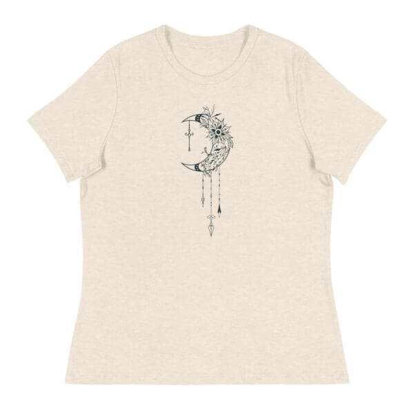Mystical Moon Neutral Women's Relaxed T-Shirt - Image 7