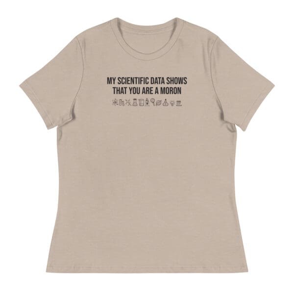 My Scientific Data Moron Women's Premium Tee - Image 5