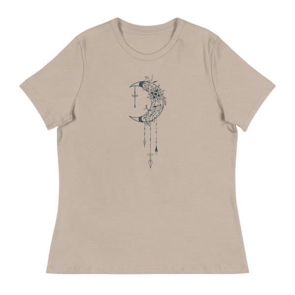 Mystical Moon Neutral Women's Relaxed T-Shirt - Image 4
